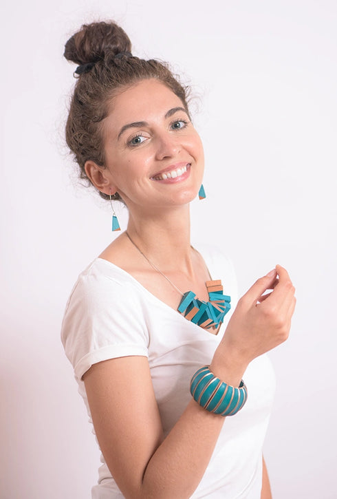 Gewellter Armreif Nivia